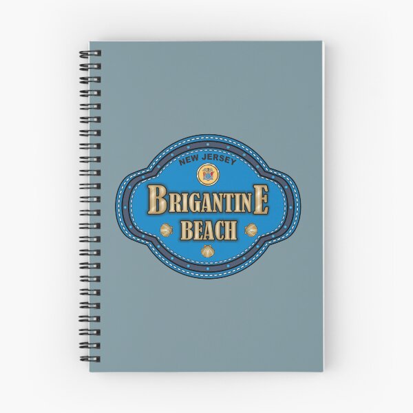 Item preview, Brigantine Beach NJ stitching effect designed and sold by studioss76.