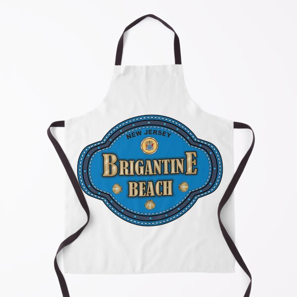 Item preview, Brigantine Beach NJ stitching effect designed and sold by studioss76.