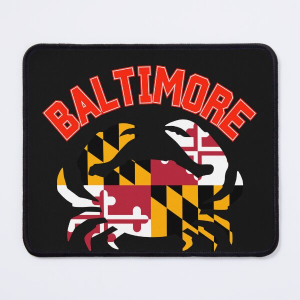 Item preview, Baltimore crab with Maryland flag for vacation lovers 2024 designed and sold by erozzz.