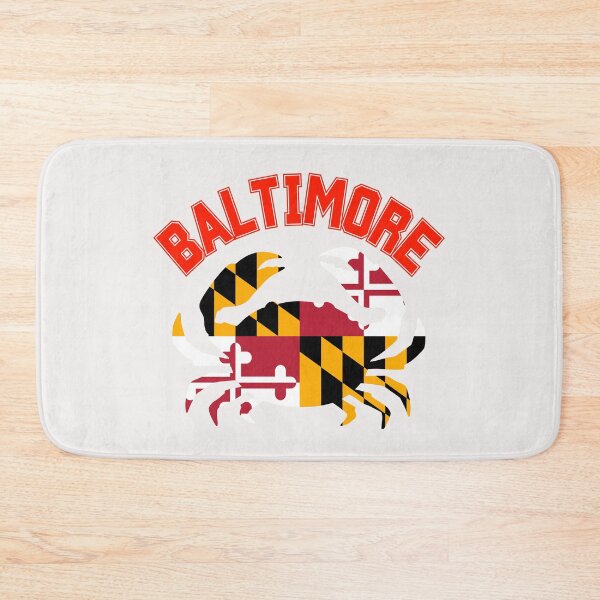 Item preview, Baltimore crab with Maryland flag for vacation lovers 2024 designed and sold by erozzz.