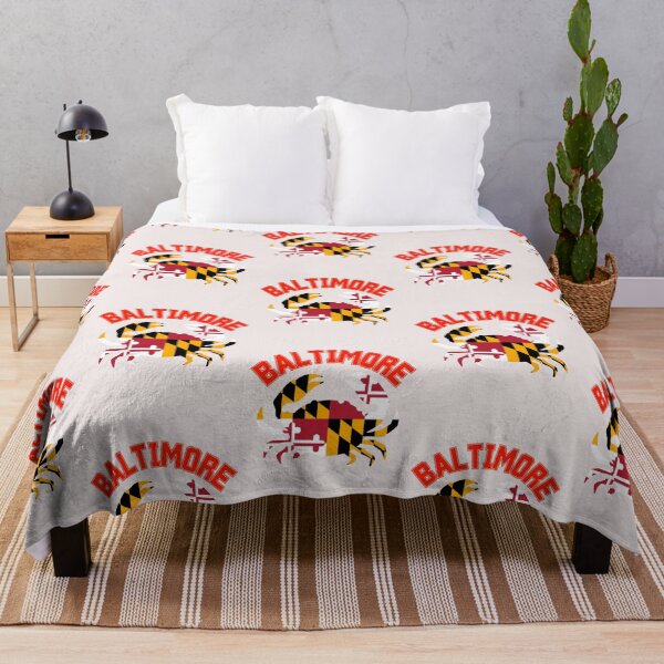 Item preview, Baltimore crab with Maryland flag for vacation lovers 2024 designed and sold by erozzz.