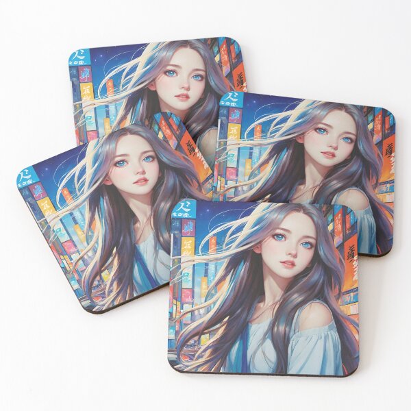 Item preview, Girl Portrait Illustration 5120 designed and sold by Grafititee.