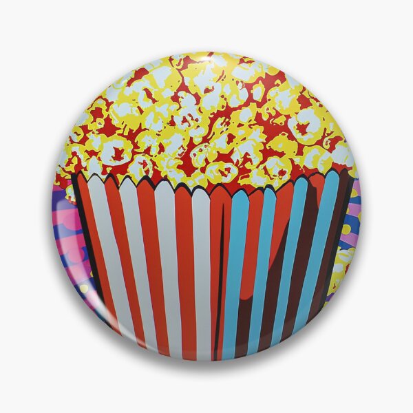 Item preview, Movie Popcorn Pop Art 4 designed and sold by AstroRisq.