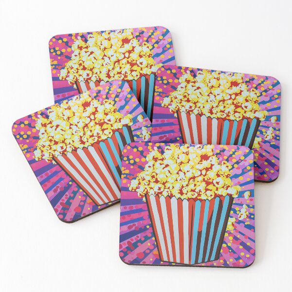 Item preview, Movie Popcorn Pop Art 4 designed and sold by AstroRisq.