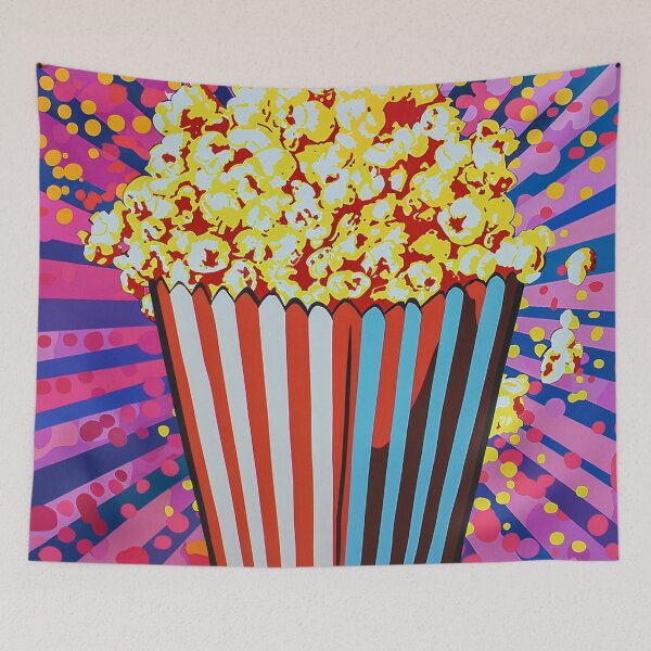 Item preview, Movie Popcorn Pop Art 4 designed and sold by AstroRisq.