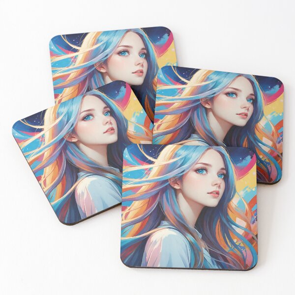 Item preview, Girl Portrait Illustration 5120 designed and sold by Grafititee.