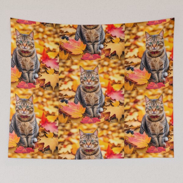 Item preview, Autumn Loving Feline designed and sold by vernonplatt.