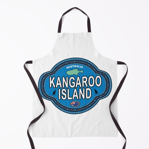 Item preview, Kangaroo Island South Australia stitching effect emblem designed and sold by studioss76.