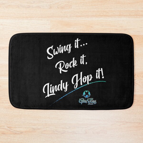 Item preview, Swing it, Rock it, Lindy Hop it! (GSsku1_black) designed and sold by charactergirl.