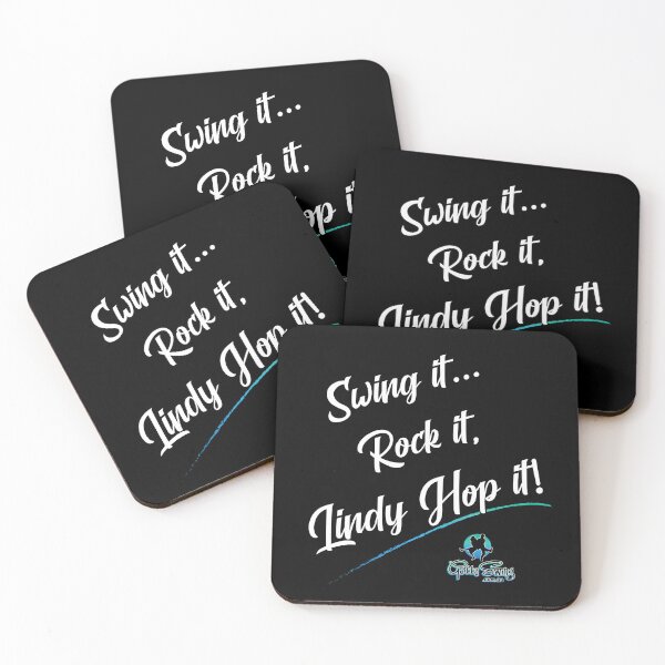 Item preview, Swing it, Rock it, Lindy Hop it! (GSsku1_black) designed and sold by charactergirl.