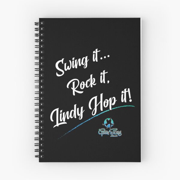 Item preview, Swing it, Rock it, Lindy Hop it! (GSsku1_black) designed and sold by charactergirl.