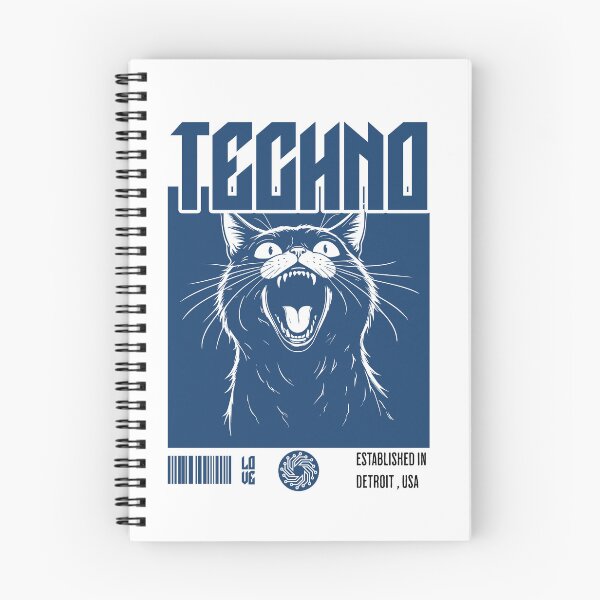 Item preview, TECHNO  - Cat Fangs (Navy)  designed and sold by Discothreadz.