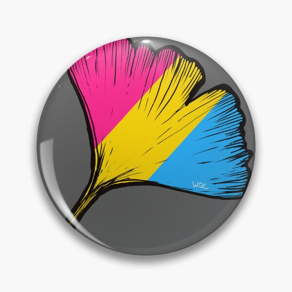 Item preview, Pansexual Ginkgo Leaf designed and sold by TheWQC.