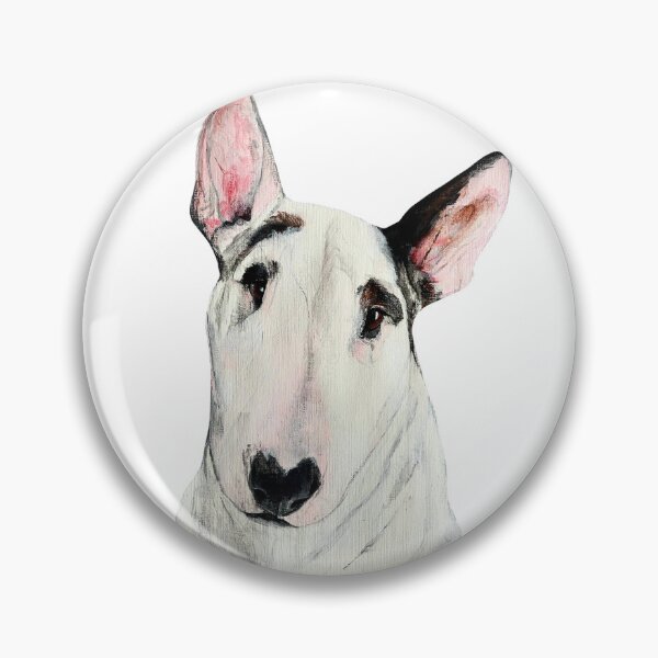 Item preview, Bull Terrier Painting designed and sold by MadeWithHart.