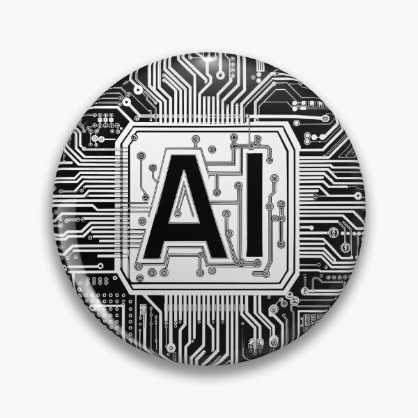Item preview, digital graphic drawing art of AI chip designed and sold by ak7sailor.