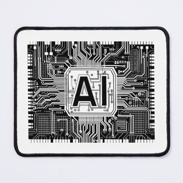 Item preview, digital graphic drawing art of AI chip designed and sold by ak7sailor.