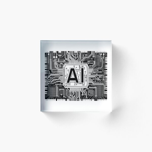 Item preview, digital graphic drawing art of AI chip designed and sold by ak7sailor.