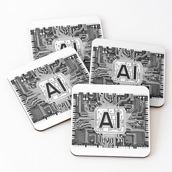 Item preview, digital graphic drawing art of AI chip designed and sold by ak7sailor.