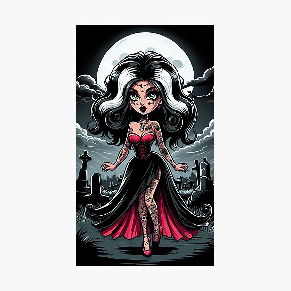 Frightful Bride Photographic Print