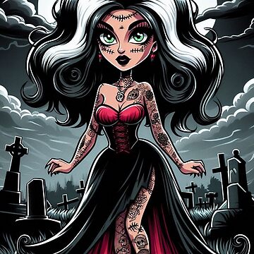 Artwork thumbnail, Frightful Bride by NaughtyNiceArt