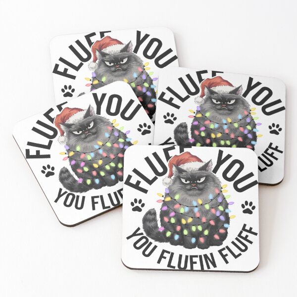Item preview, Christmas Cat Fluff You designed and sold by Bigfoot T-Shirt Co..