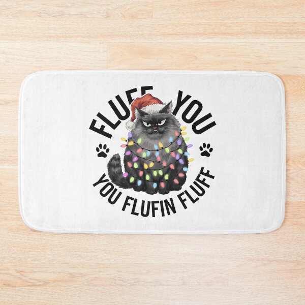 Item preview, Christmas Cat Fluff You designed and sold by Bigfoot T-Shirt Co..