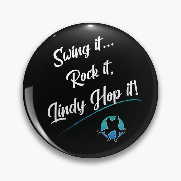 Item preview, Swing it, Rock it, Lindy Hop it! (sku2_blk) designed and sold by charactergirl.