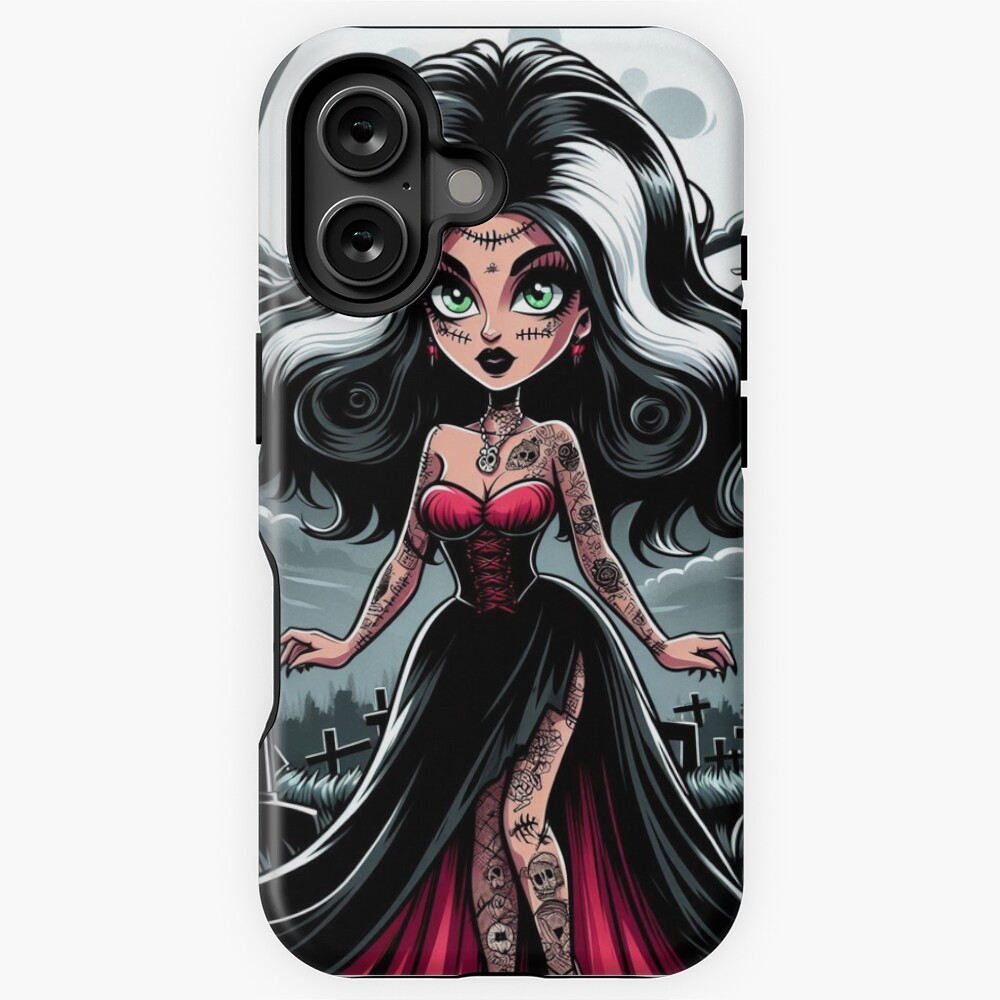 Item preview, iPhone Tough Case designed and sold by NaughtyNiceArt.