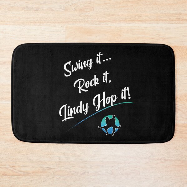 Item preview, Swing it, Rock it, Lindy Hop it! (sku2_blk) designed and sold by charactergirl.