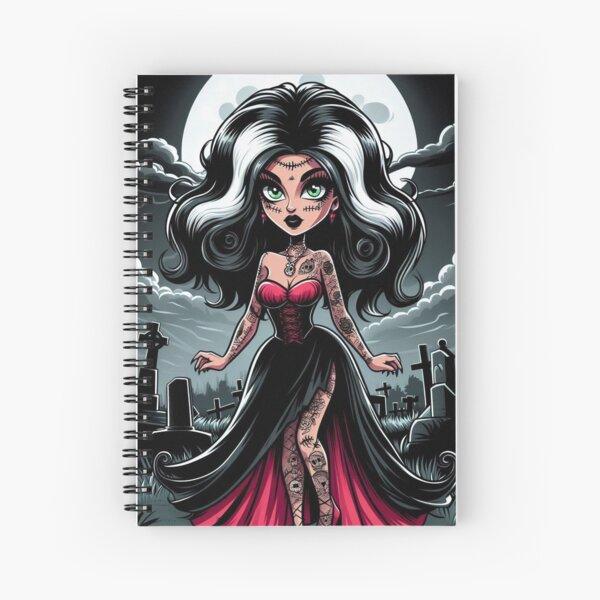 Frightful Bride Spiral Notebook
