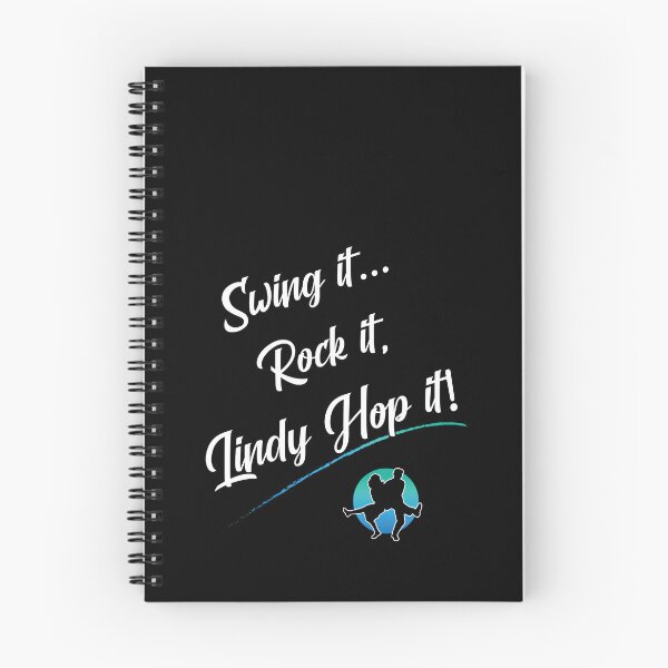 Item preview, Swing it, Rock it, Lindy Hop it! (sku2_blk) designed and sold by charactergirl.