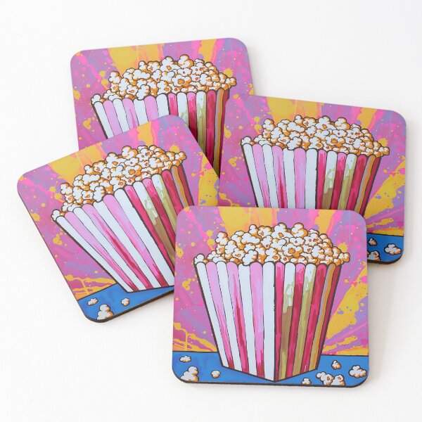 Item preview, Movie Popcorn Pop Art 8 designed and sold by AstroRisq.