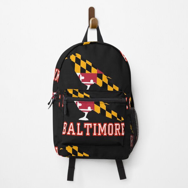 Item preview, Baltimore raven with Maryland flag for vacation lovers 2024 designed and sold by erozzz.