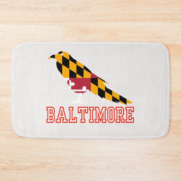 Item preview,  Baltimore raven with Maryland flag for vacation lovers 2024 designed and sold by erozzz.