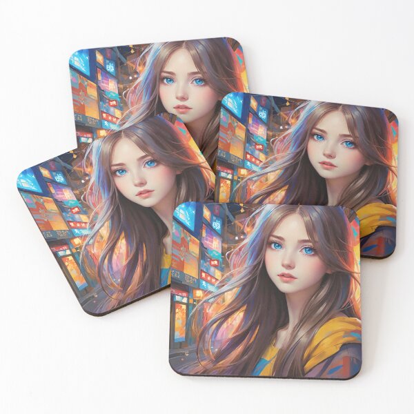 Item preview, Girl Portrait Illustration 5120 designed and sold by Grafititee.