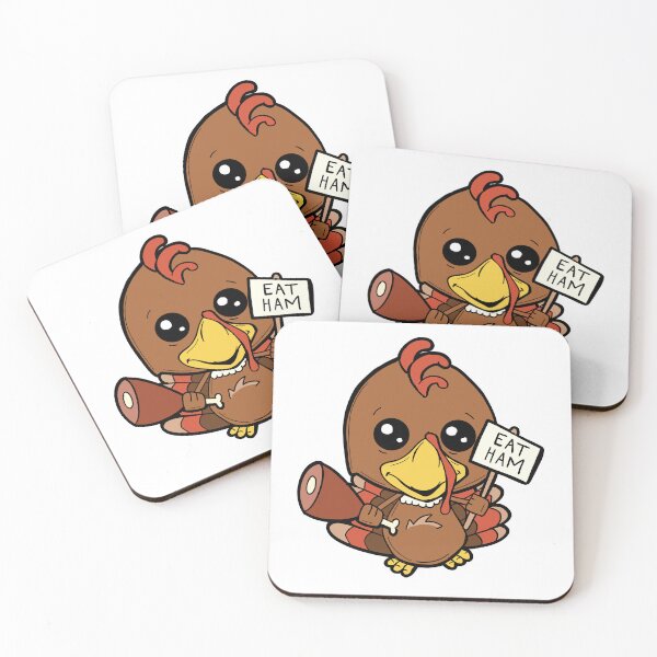 Item preview, ‘Eat Ham’ Turkey from Jessica Erin’s Thanksgiving Collection designed and sold by Jessica Erin.
