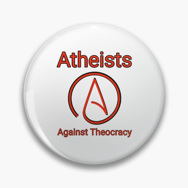 Item preview, Atheists against theocracy  designed and sold by Rachel the Artist .