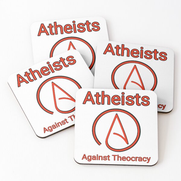 Item preview, Atheists against theocracy  designed and sold by Rachel the Artist .