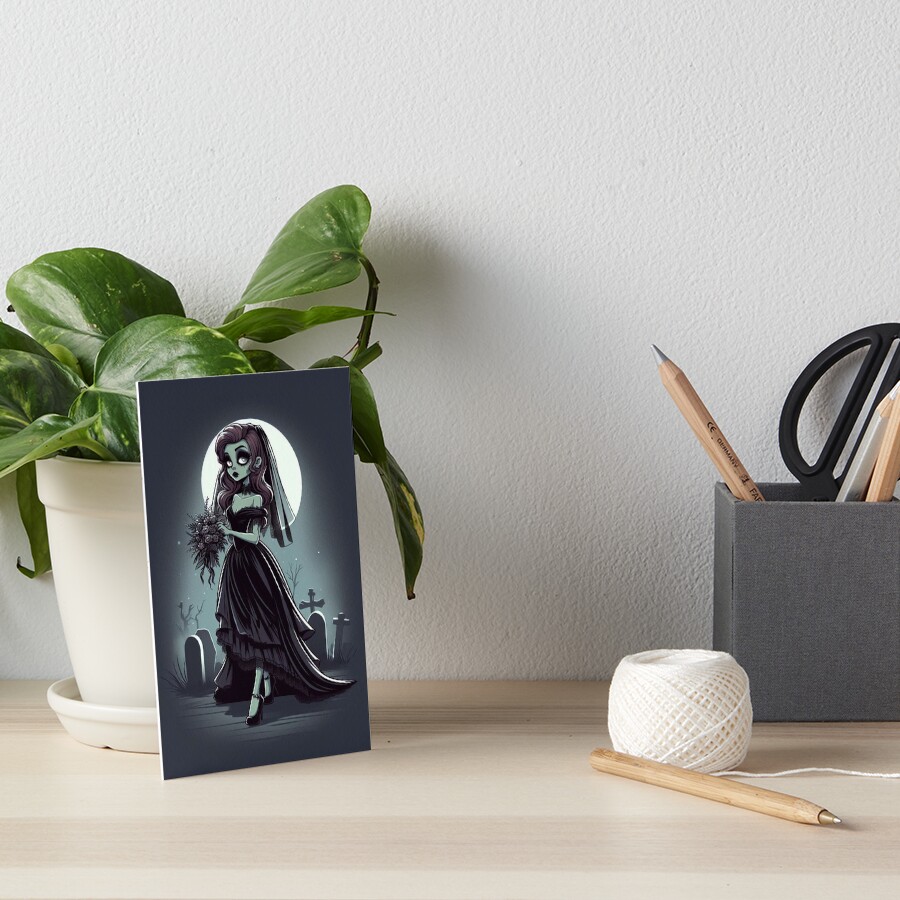 Item preview, Art Board Print designed and sold by NaughtyNiceArt.