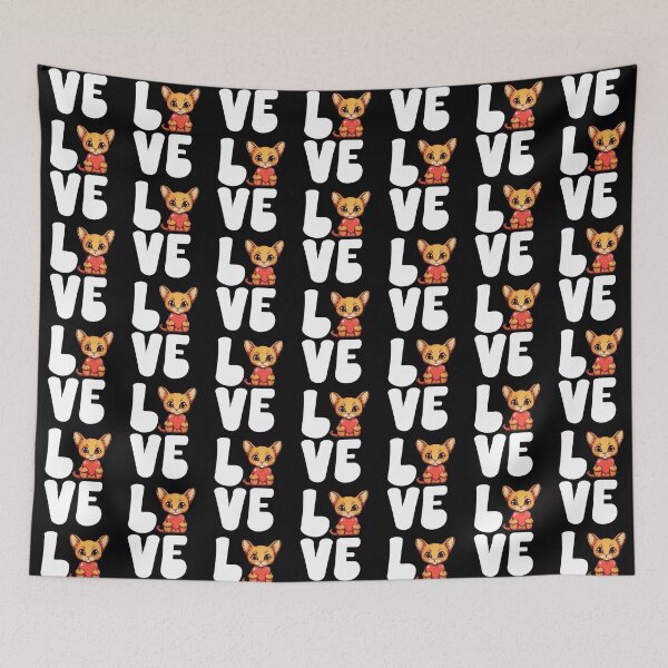 Item preview, Love Abyssinian Cat designed and sold by TheAnimalZ00.