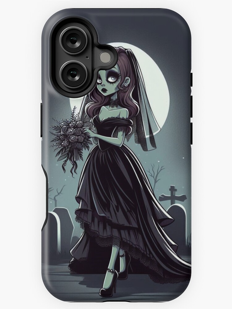 Thumbnail 1 of 4, iPhone Case, The Widow 2 designed and sold by NaughtyNiceArt.
