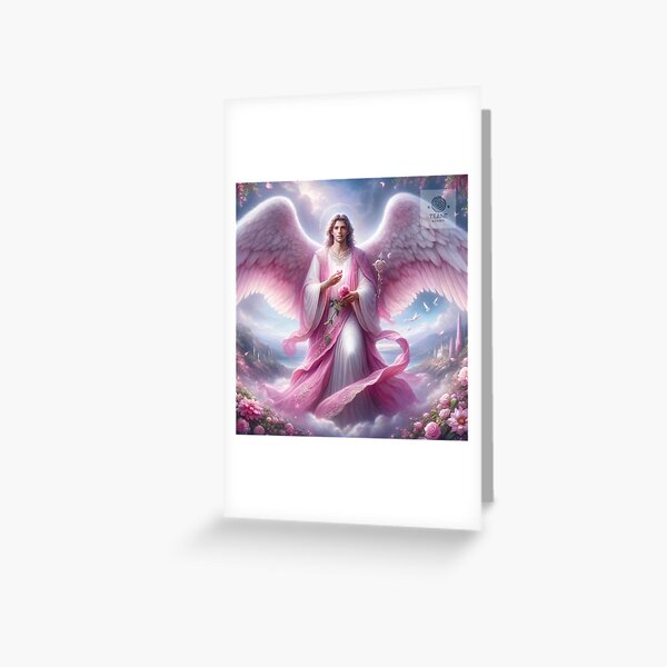 Item preview, Archangel Chamuel - Angel of Love and Peace designed and sold by Te-Ane.