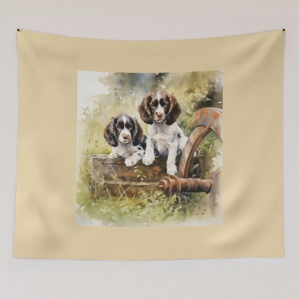 Artikelvorschau, Englisch Springer Spaniel Aquarell entworfen und verkauft von Samuelsboro.