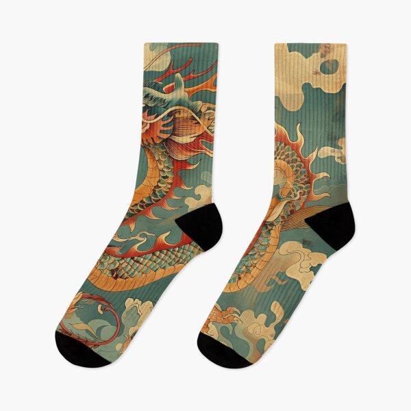 Item preview, Chinese Dragon Vintage Art 20 designed and sold by AstroRisq.