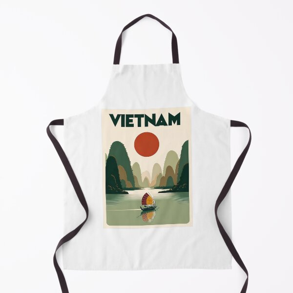 Item preview, Vietnam travel poster designed and sold by LoveLabDesign.
