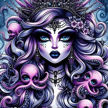 Artwork thumbnail, Sea Witch by NaughtyNiceArt