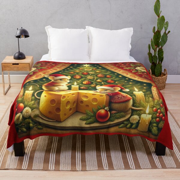 Item preview, Cheese Bliss Under the Christmas Tree designed and sold by LegademaArt.