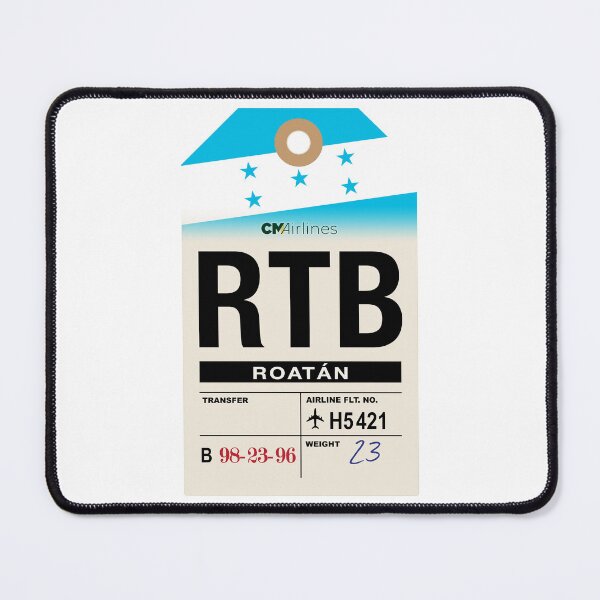 Item preview, Roatán (RTB) Honduras Airline Luggage Tag designed and sold by travelwitheric.