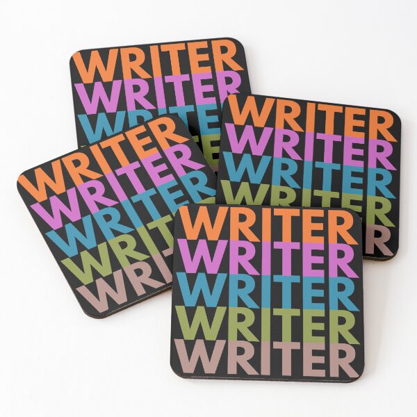 Artikelvorschau, Helle mehrfarbige fette WRITER entworfen und verkauft von XanderWitch Creative.
