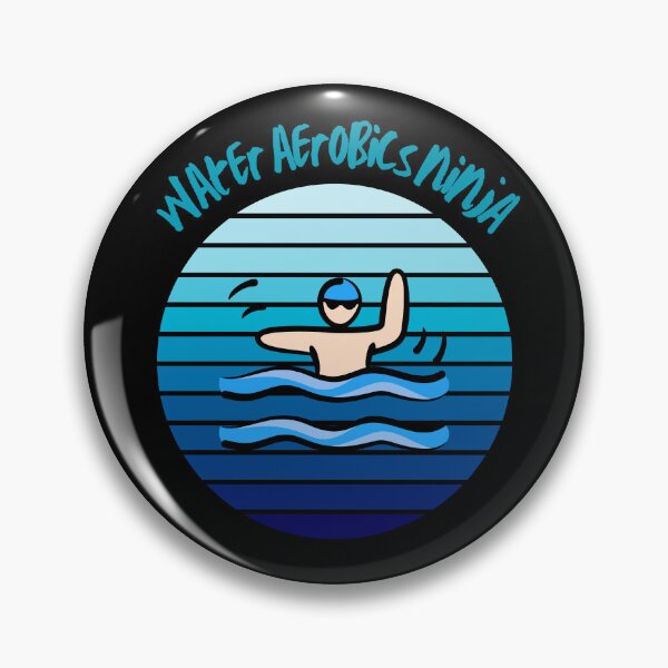 Item preview, water aerobics ninja designed and sold by sydney-syder.